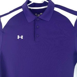 Under Armour HeatGear Loose Mens Polo Shirt Large